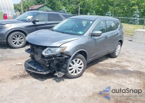 2016 Nissan Rogue S/Sl/Sv z USA, uszkodzony, nr VIN KNMAT2MV7GP676203